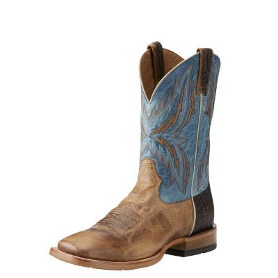 Ariat Arena Rebound - Western Laarzen Bruin / Blauw Heren - 33101-179